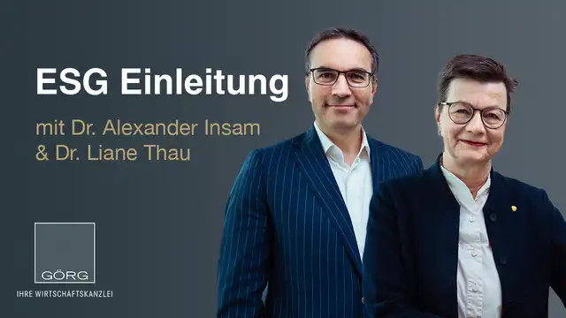 Einleitung ESG Überblick Thau und Insam Thumbnail
