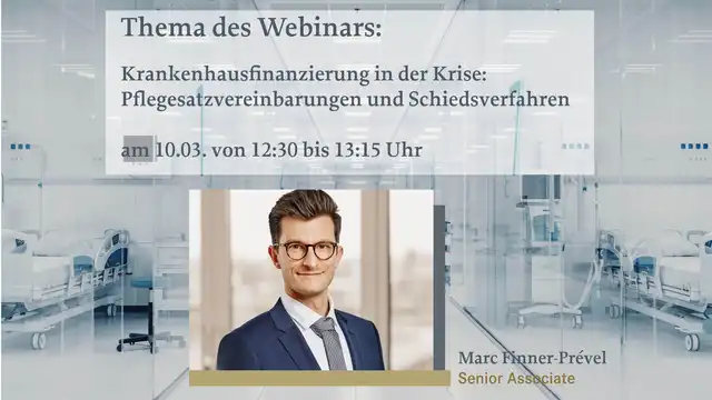 Krankenhausfinanzierung in der Krise