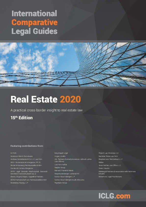 ICLG Real Estate 2020 Cover