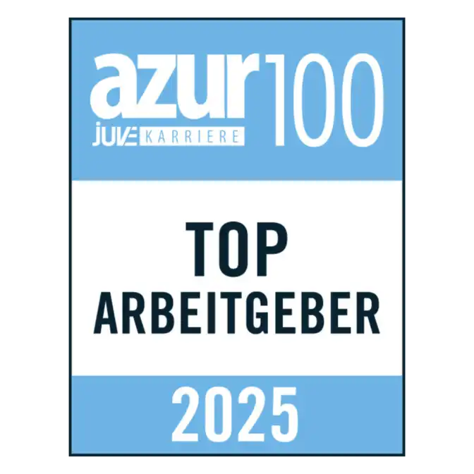 Azur Top Arbeitgeber Siegel