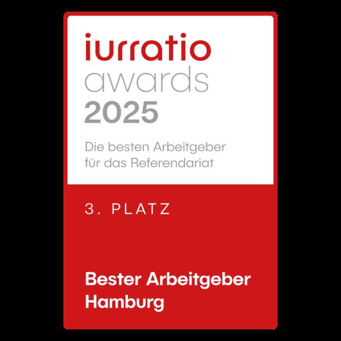 Iurratio Siegel Bester Arbeitgeber Ref Hamburg