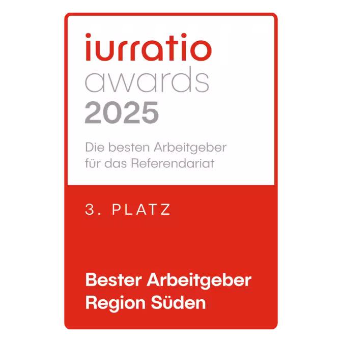Iurratio Siegel Bester Arbeitgeber Ref Süden