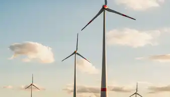 Windräder auf einem Feld