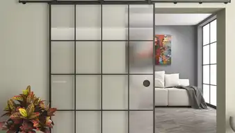 Glasschiebetüre