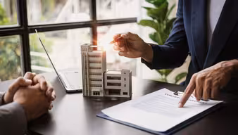 Gewerbevertrag wird unterzeichnet