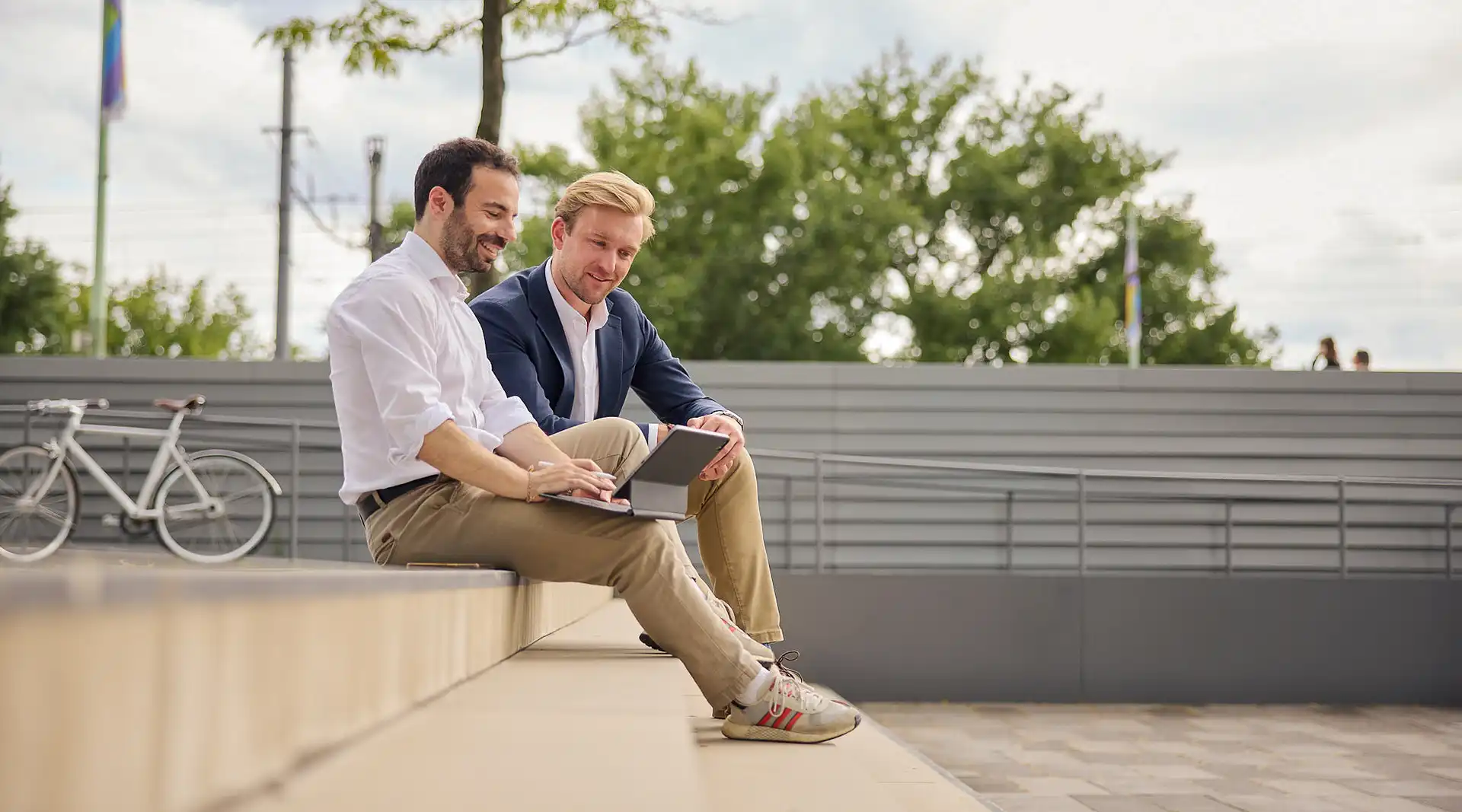 Alberto Povedano Peramato und Maximilian Stollenwerk